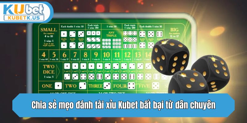 Chia sẻ mẹo đánh tài xỉu bất bại từ dân chuyên